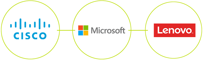 Cisco-Microsoft-Lenovo-Logo