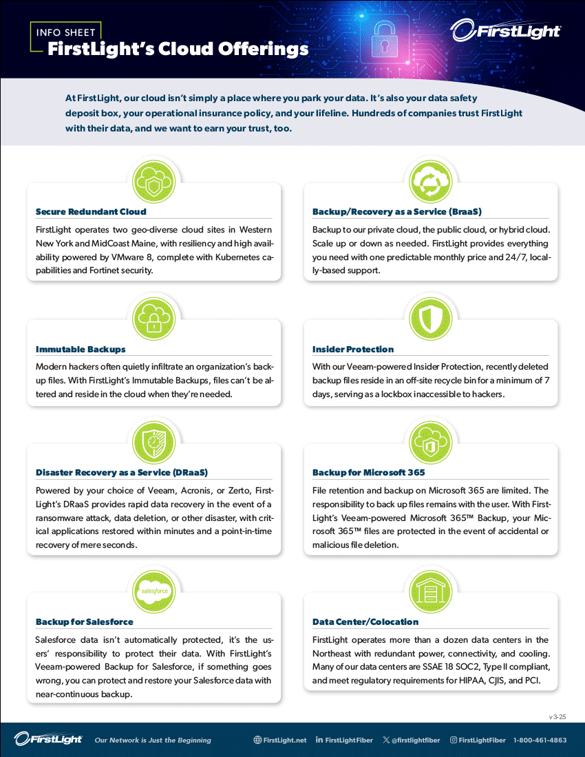 Cloud Data Center Services To Migrate Data Firstlight